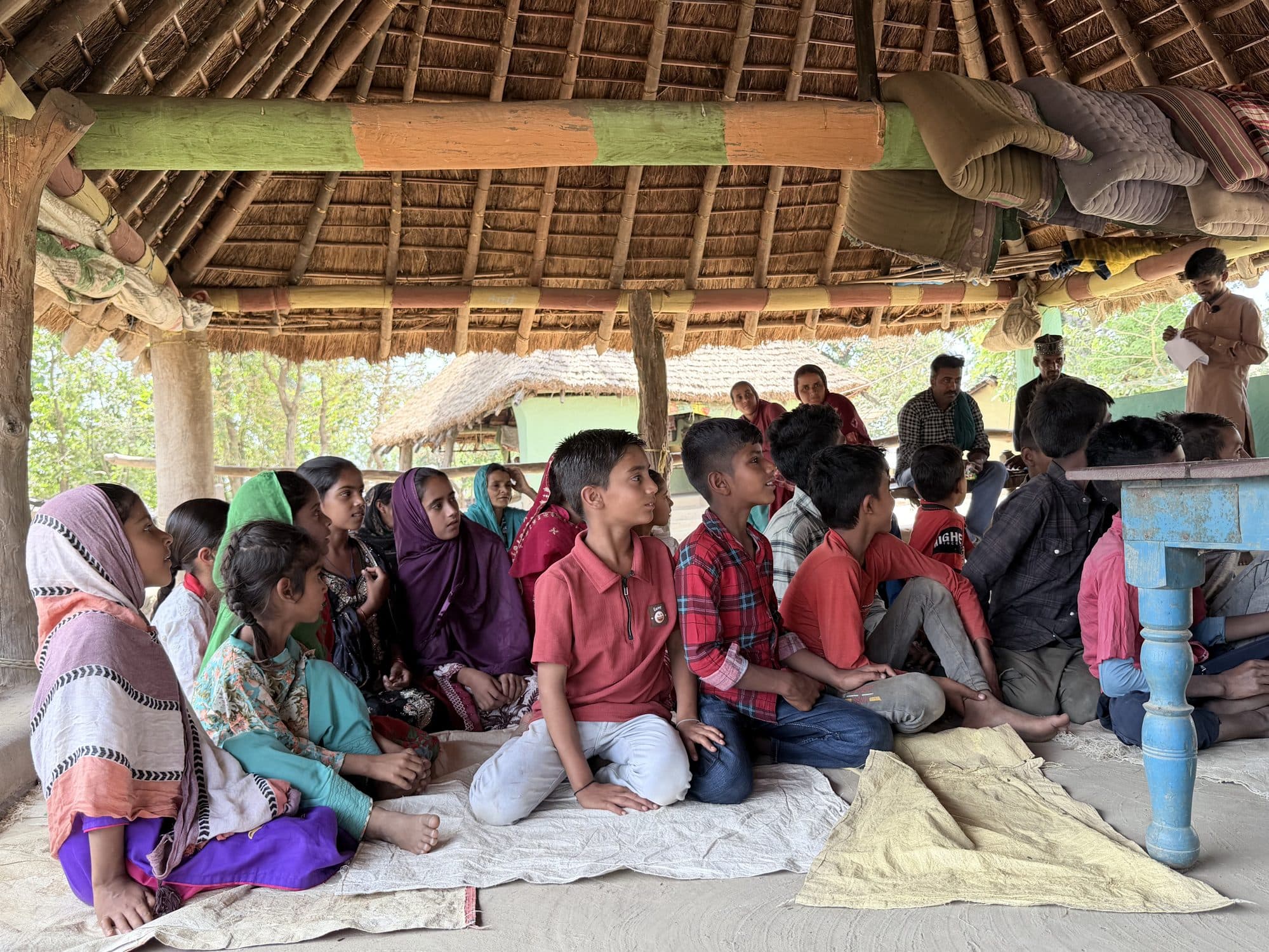 Healing Miles health camp moment